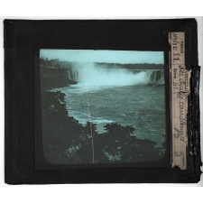 Etats-Unis. Régions centre, Nord et Sud. Niagara, les chutes d'eau canadiennes.