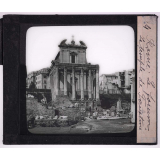 Europe pittoresque. Rome. Le forum. Le temple de Faustine.