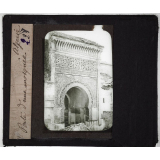 Les Arabes. Algérie Porte d'une mosquée.