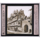 Goethe (I). Das Goethe-Haus in Frankfurt a. M. vor dem Umbau. Rekonstr. v. K. Th. Reiffenstein.