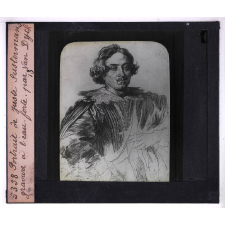 Histoire de la gravure. Portrait de Juste Sustermans. Gravure à l'eau-forte par Van Dyck.