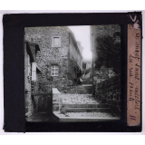 Le Mont-Saint-Michel. La rue haute.