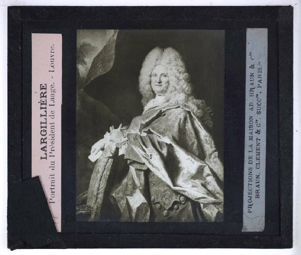 La Peinture française au XVIIe siècle. N. de Larguillière. Portrait du Président de Lamage. Louvre.