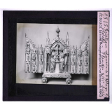 Galerie d'Apollon. Trptyque reliquaire de l'abbaye de Florette Flandre XIIIe siècle.