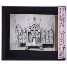 Galerie d'Apollon. Trptyque reliquaire de l'abbaye de Florette Flandre XIIIe siècle.