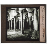 Tunisie. Intérieur de la gde Mosquée Kairouan.