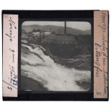Norvège, chutes d'eau, industries. Vittingfoss.