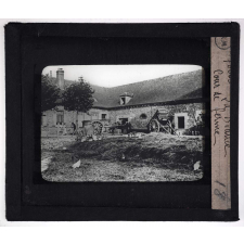 La Beauce. Cour de ferme.