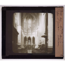 Paris au XVI. L'église St Gervais, intérieur.