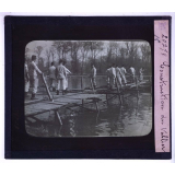 Les Travaux du génie dans un régiment de sapeurs mineurs. I. Fascinages, passerelles, ponts. Construction du tablier.