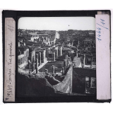 Naples. Pompéi. Vue générale.