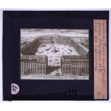 La Ville de Paris au XVIIème siècle. La place Vendôme et le couvent des Capucines.