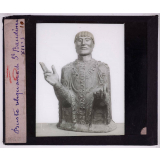 Art français (VIe-XVIe s.). Rétrospective. Buste reliquaire de St Baudime XIIe s. 