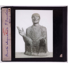 Art français (VIe-XVIe s.). Rétrospective. Buste reliquaire de St Baudime XIIe s.