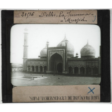 L'Inde. Delhi. La Jumma-Musjid.