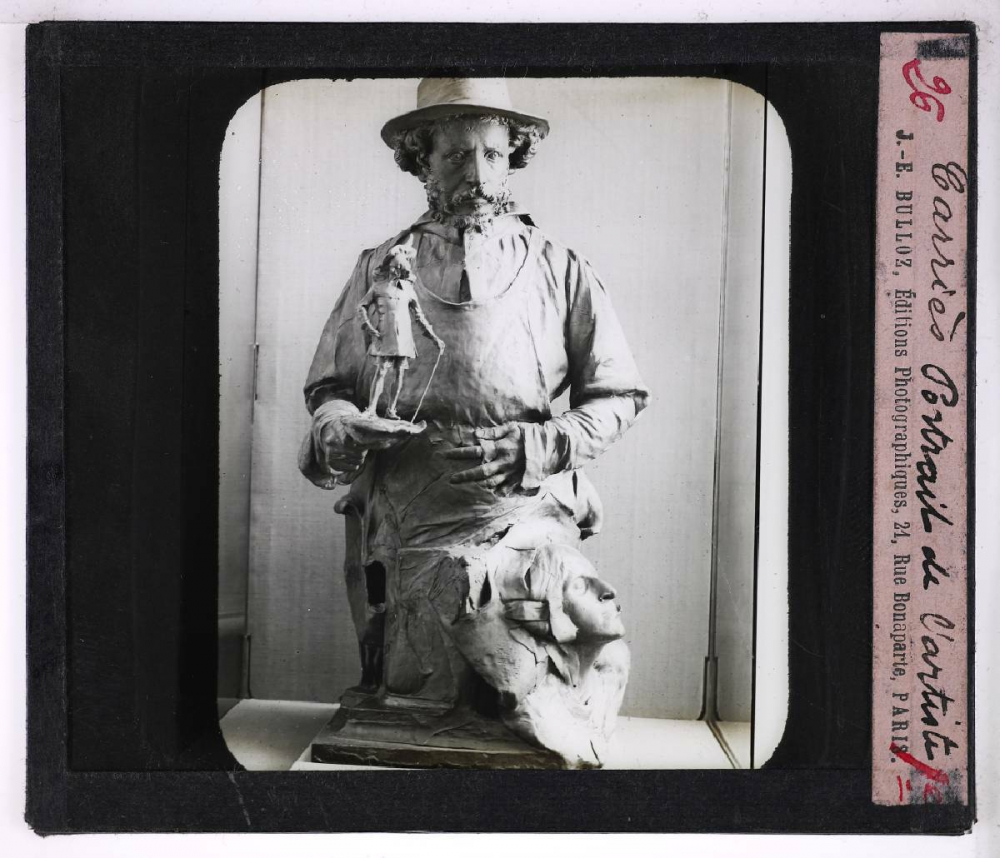 Le Palais des Beaux-Arts de la ville de Paris. Peintures et sculptures modernes. Carriès. Portrait de l'artiste.