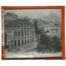 Algérie. Alger Moderne. Square et Théâtre.