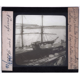 Norvège, chutes d'eau, industries. Bateau pour l'exportation de la glace.