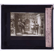 La Vie au XVIIe siècle (D'après les gravures d'Abraham Bosse). Une représentation à l'Hôtel de Bourgogne.