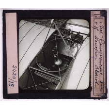 L'Aviation. Commandes du monoplan Blériot.