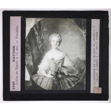 La Peinture française au XVIIIe siècle. Nattier. Louise de France à 11 ans. Versailles.