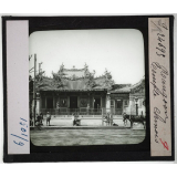 La Birmanie. Rangoon. Temple Chinois.