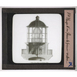 Optique et acoustique. Coupe d'un phare de premier ordre.