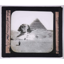 L'Art égyptien - II. La sculpture et la peinture. Pyramide de Chephren, Egypte.