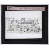 Silhouettes de locomotives. Coupe d'une chaudière moderne.