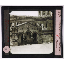 Art Italien. Portail de la Cathédrale. Palerme.