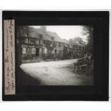 Normandie, Pays de Caux et d'Auge. Un hameau type de maison.