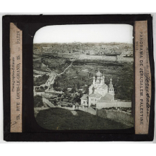 Palestine, Judée. Panorama de Jérusalem.