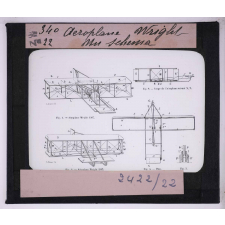 Les Progrès récents de la navigation aérienne - Ballons dirigeables. - Aviation. Aéroplane Wright. Un schéma.