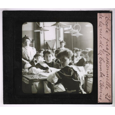 La Broderie. Ecole professionnelle de la rue de la Tombe Issoire.