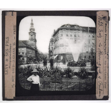 Bohème, Styrie, Gratz. Gratz. La Herrengasse et Fontaine.