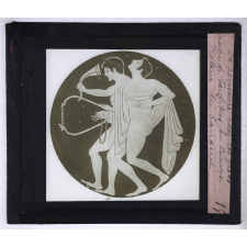 La Peinture chez les Grecs. Coupe de Paidikos au Louvre, Retour du banquet.