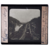 Norvège, chutes d'eau, industries. Ecluse de Vrangfoss.