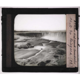 L'Action des eaux courantes. Chute du Niagara.