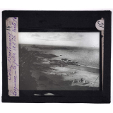 Les Côtes bretonnes (géographie physique). Locquirec. La grève et l'île Verte.