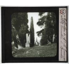 Asie mineure. Cimetière de Brousse.