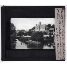 La Bretagne. Pays de Penthièvre et de Trégorrois. 2e série : Lamballe : vue sur le Gouessant et l'église Notre Dame.