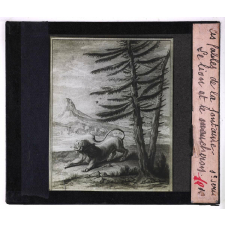 Fables de La Fontaine. 2e partie. Le lion et le moucheron.