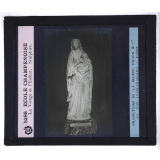 La Sculpture française du Moyen-Âge et de la Renaissance au Musée du Louvre. École Champenoise. La Vierge et l'Enfant.