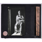 Les Catacombes de Rome. Statue de St Hippolyte.