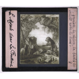Fables de La Fontaine. 2e partie. La génisse, la chèvre, la brebis en société avec le lion.