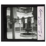 Algérie, Tunisie, Maroc. Maisons mauresques. Le patio.