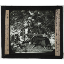Egypte. Musiciens arabes ambulants.