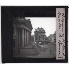 Belgique, Hollande. Bruxelles : la Bourse.