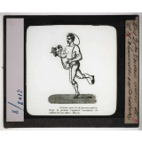 La Locomotion. Coureur muni de chaussures exploratrices.