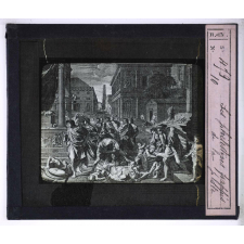 La Peste. Les Philistins frappés de la peste.